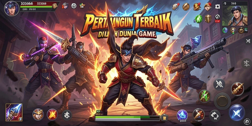 Tampilan aksi mendebarkan dalam permainan Fighting 333666.