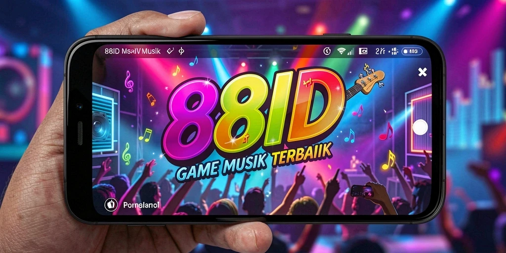 Tampilan gameplay 88ID dengan banyak pilihan lagu menarik.