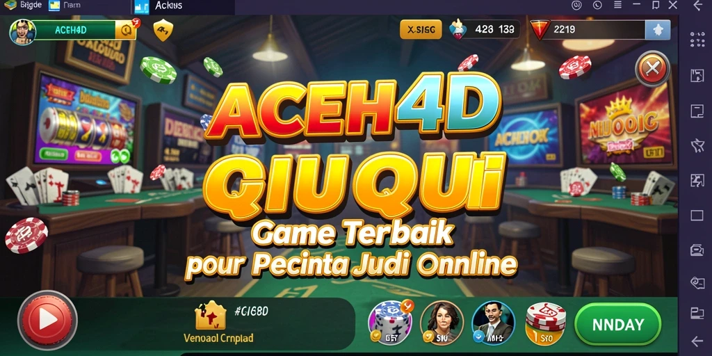 Screenshot gameplay QiuQiu yang seru dan mendebarkan.