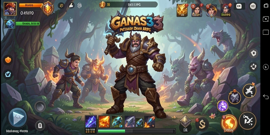 Menampilkan gameplay mendebarkan dalam dunia ARPG yang penuh aksi.