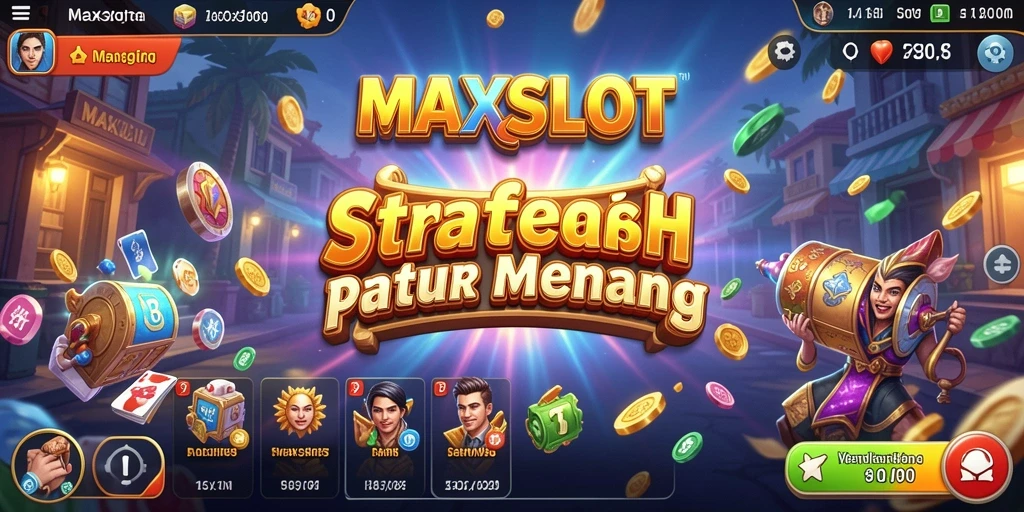 Tangkapan layar gameplay <strong>MAXSLOT</strong> menunjukkan aksi strategi yang intens.