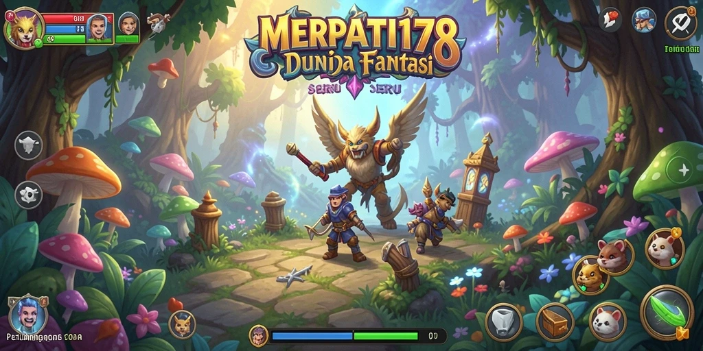 Tangkapan layar MERPATI178 menampilkan aksi seru dalam petualangan.
