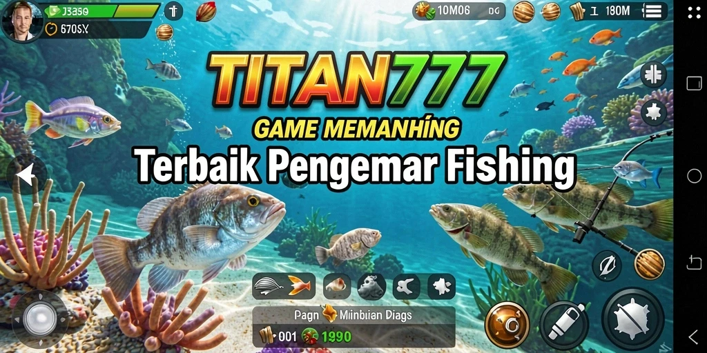 Gameplay menarik dan grafis menawan di TITAN777.